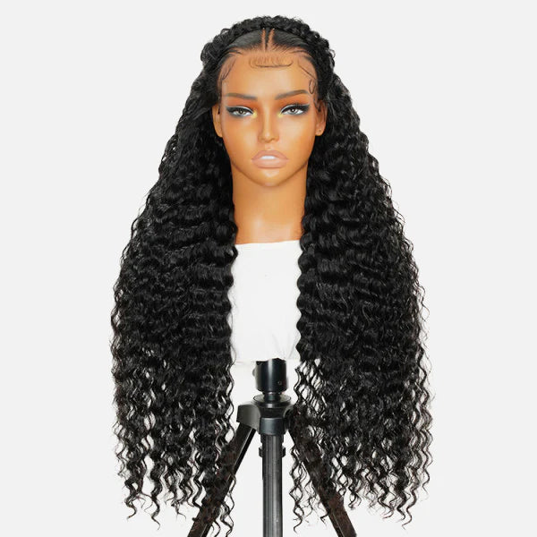 Stylist Series Pre Everything 13x4/13x6 Max HD Lace Frontal Water Wave Wigs Human Hair Pre Braided