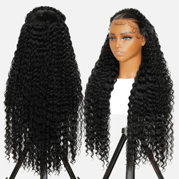 Stylist Series Pre Everything 13x4/13x6 Max HD Lace Frontal Water Wave Wigs Human Hair Pre Braided