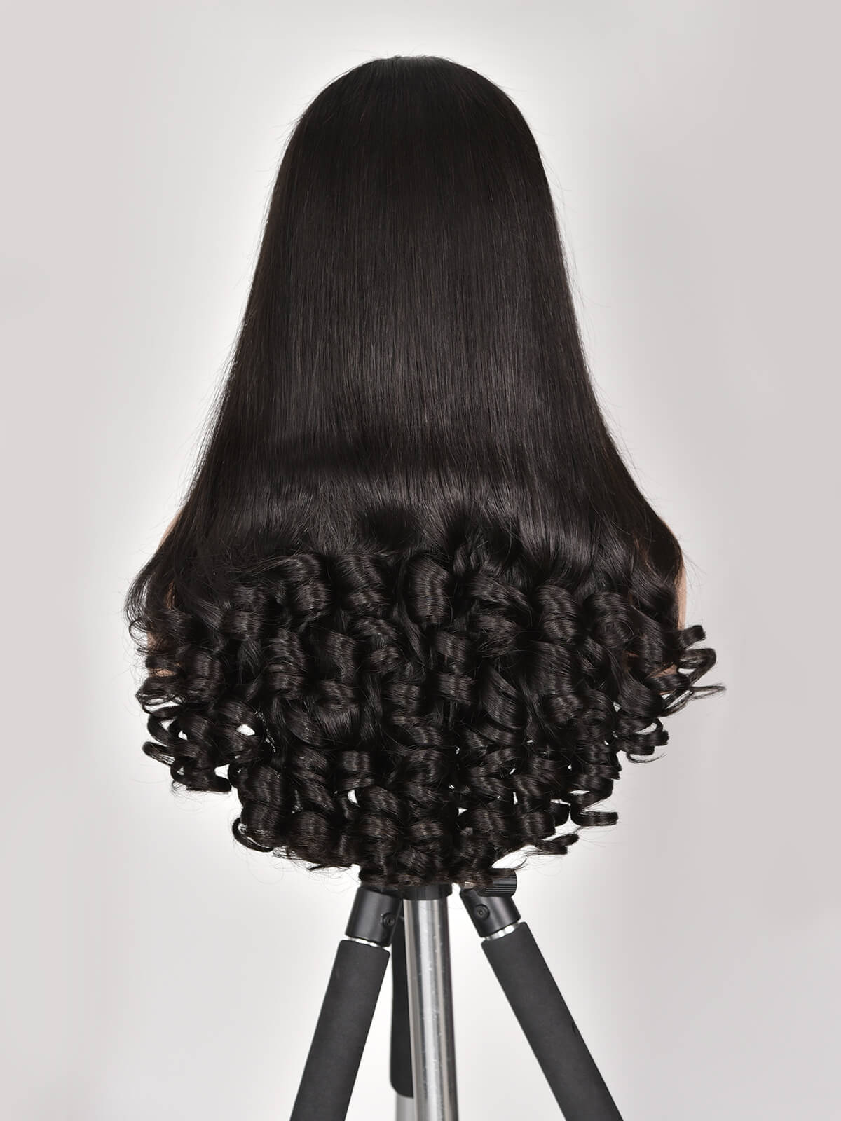 Minice BaBa Curl Wig Salon-Quality Swiss HD Lace Front Wigs Funmi Wand Curl Wigs With Wavy Ends Wig