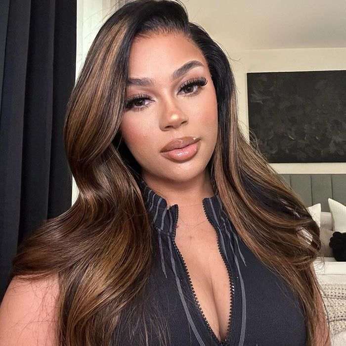 1B/30 Highlight Colored Body Wave 13x4 HD Lace Human Hair Balayaga Wigs