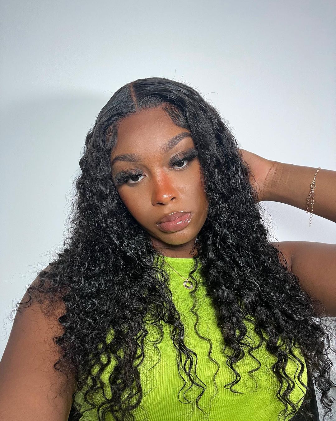 Minice Glueless Wigs 6x5 Water Wave Pre-Cut Lace