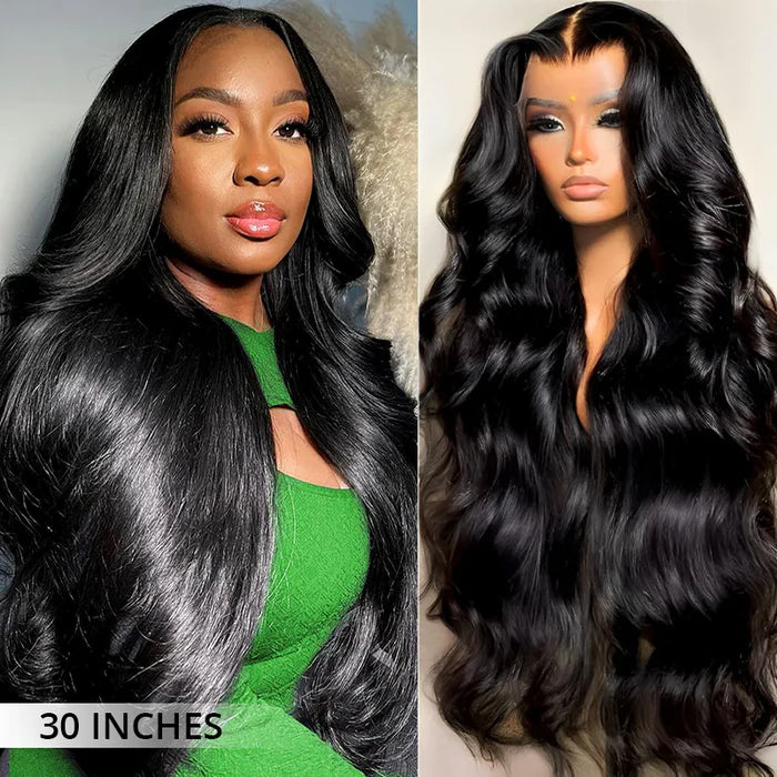 Minice 300% Density Body Wave Transparent Lace Front Wigs Virgin Human Hair 13x4/7x5/6x4 Frontal Lace Wig For Women
