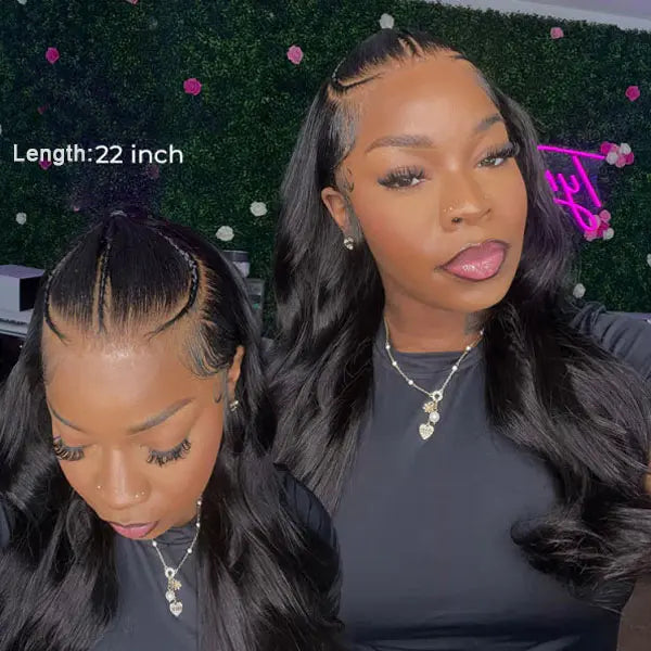 Glueless Pre Braided Wigs Hair Stylist Series 13x4 Straight Hair invisible knot