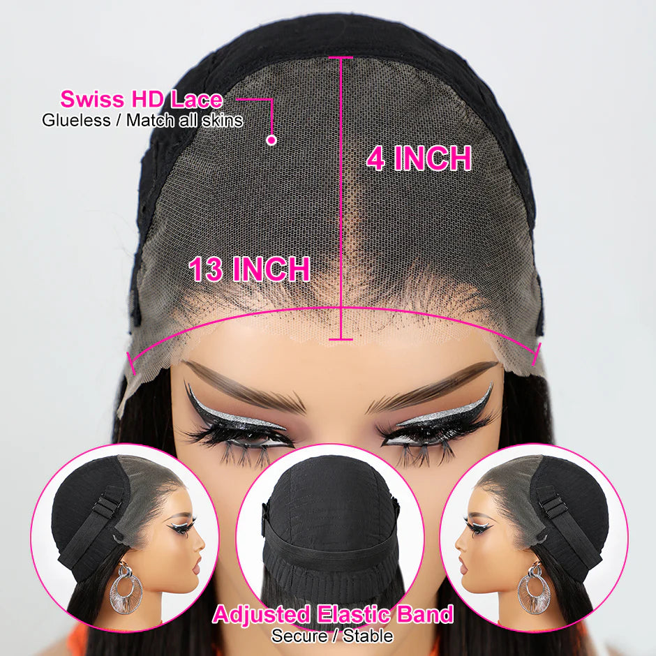 Stylist Series Pre Everything 13x4/13x6 Max HD Lace Frontal Water Wave Wigs Human Hair Pre Braided