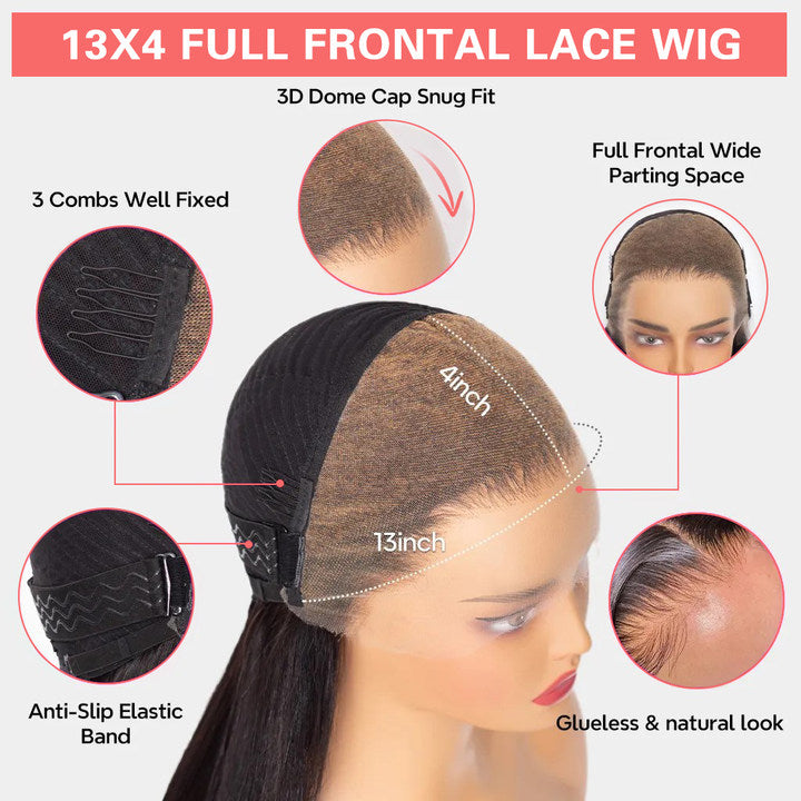30"=$198 Minice Body Wave 13X4 Lace Front Wig 100% Real Human Hair HD Transparent Lace Wigs For Women Pre Plucked Super Sale