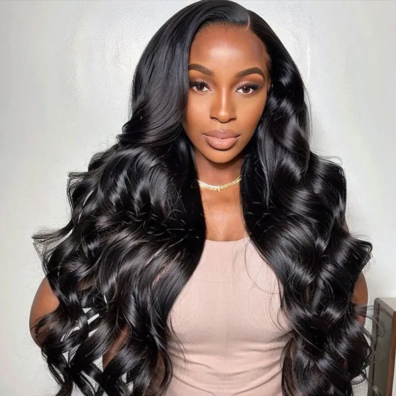 Minice 300% Density Body Wave Transparent Lace Front Wigs Virgin Human Hair 13x4/7x5/6x4 Frontal Lace Wig For Women