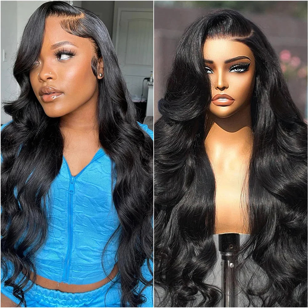 30"=$198 Minice Body Wave 13X4 Lace Front Wig 100% Real Human Hair HD Transparent Lace Wigs For Women Pre Plucked Super Sale