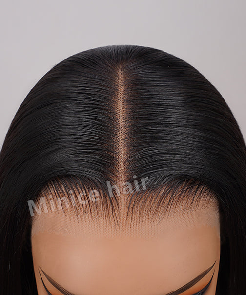 BOGO Minice Buy Straight Glueless Wig Get Pre-Braided 4/27 Water Wave Wig Free- super