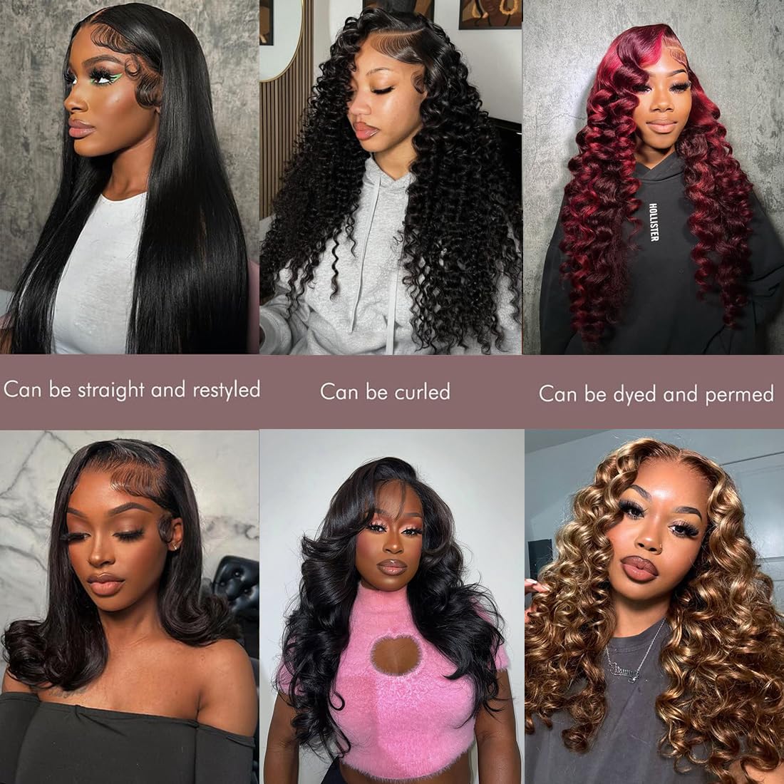 Loose Deep Wave Human Hair 3 Bundles Natural Black Color 100% Unprocessed Brazilian Virgin Hair