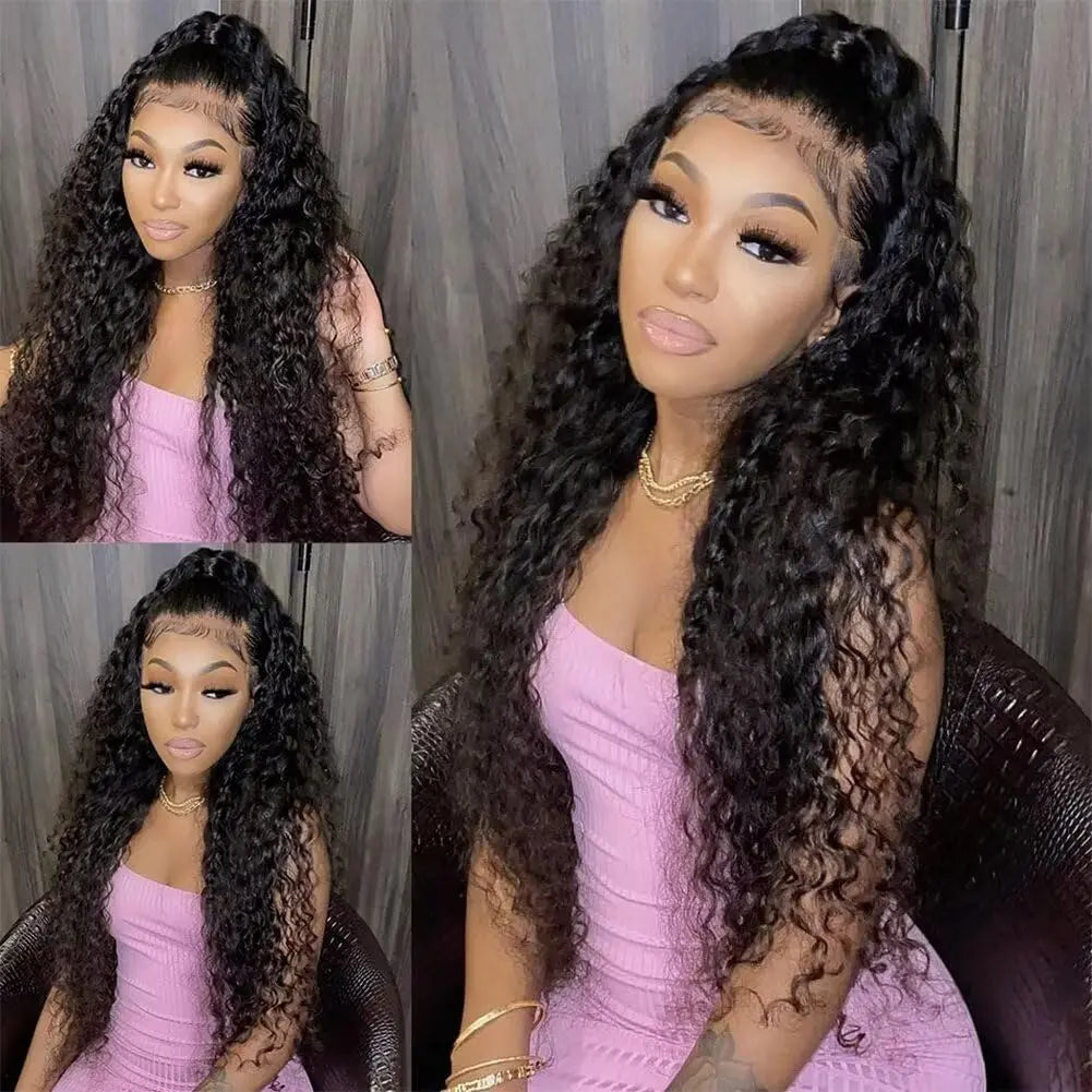 Code:M100F | Minice 6X6 Lace Wear Go Glueless Water Wave Human Hair Wigs | Super Sale