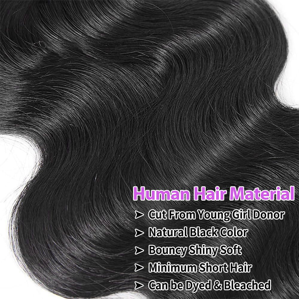 Brazilian Body Wave Hair 3 Bundles Human Hair Weave