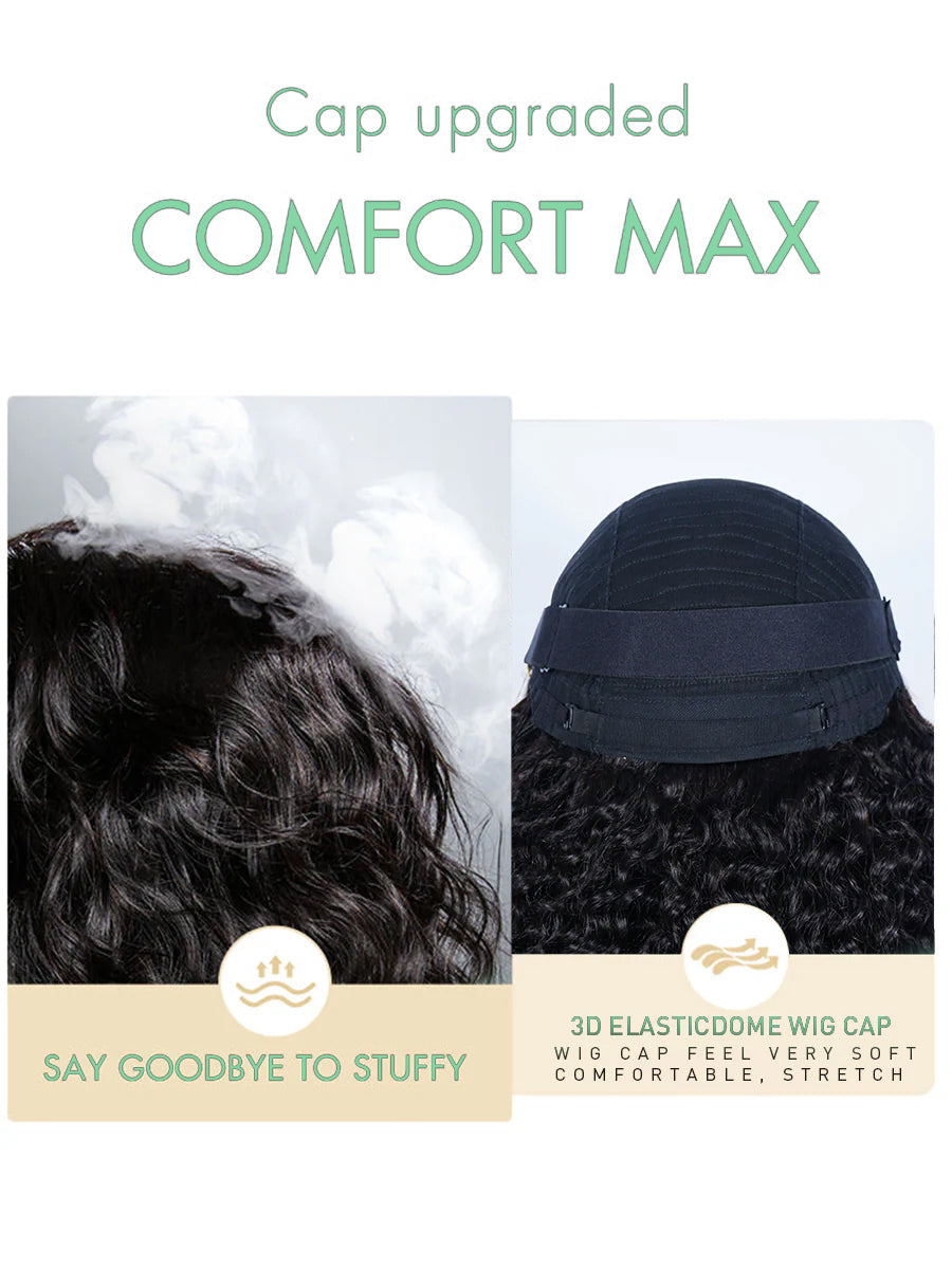 Minice Straight Bob 6X6 Invisible Knot Pre-Cut Lace Glueless Wig