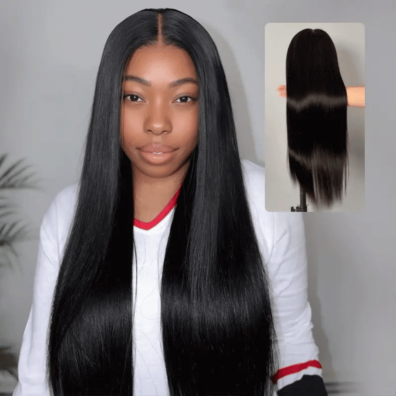 30"=$198 Minice Bone Straight Lace Front Wig 100% Real Human Hair HD Transparent Lace For Women Pre Plucked Super Sale