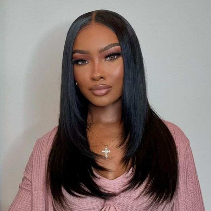 Minice Trendy Layered Cut Butterfly Haircut Pre-plucked 6x6/7x5 Closure Glueless Lace Wig 100% Human Hair