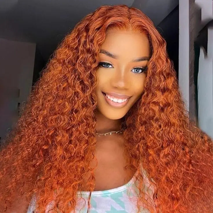 Code:M100F| Minice Water Wave 13X4 Lace Front Wig