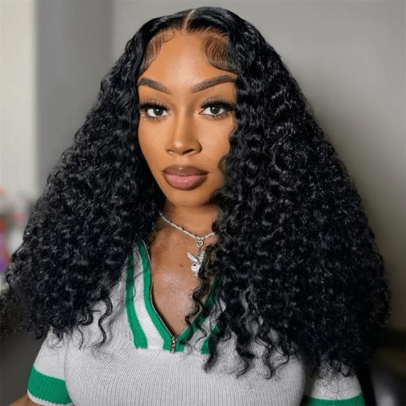 Burmese Curly 13X4/13X6 Lace Frontal Wigs with Spriral Curls HD Transparent Human Hair