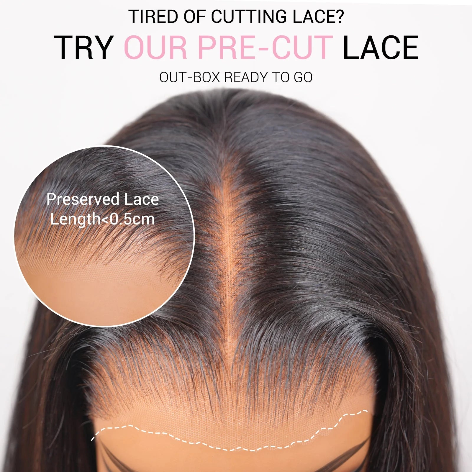 Minice 13x4 Lace Front Raw Indian Glueless Wig Natural Wave 300% Density Human Hair Wigs Pre Plucked