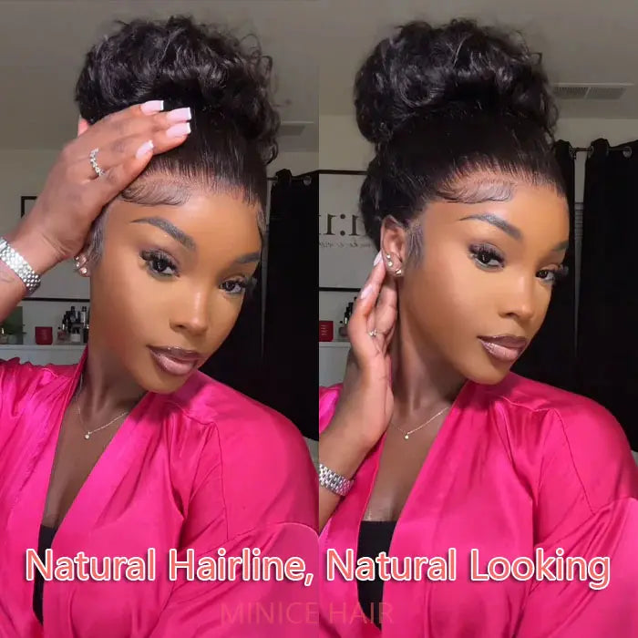 Invisible Strap 360 Lace Bleached Knot Pre-Cut Lace Optional