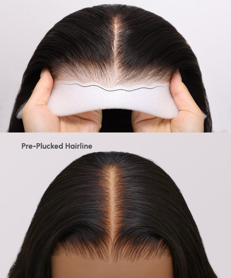 BOGO Minice Buy Straight Glueless Wig Get Pre-Braided 4/27 Water Wave Wig Free- super