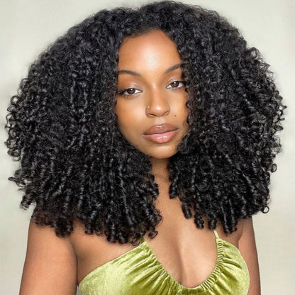 Burmese Curly 13X4/13X6 Lace Frontal Wigs with Spriral Curls HD Transparent Human Hair