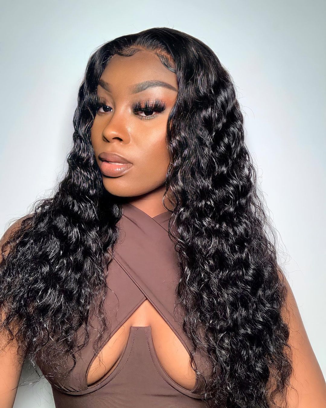 Minice Deep Wave Wig 6x4.6 Glueless Wigs Human Hair