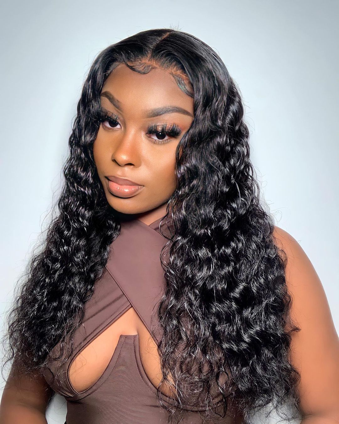 Minice Deep Wave Wig 6x4.6 Glueless Wigs Human Hair