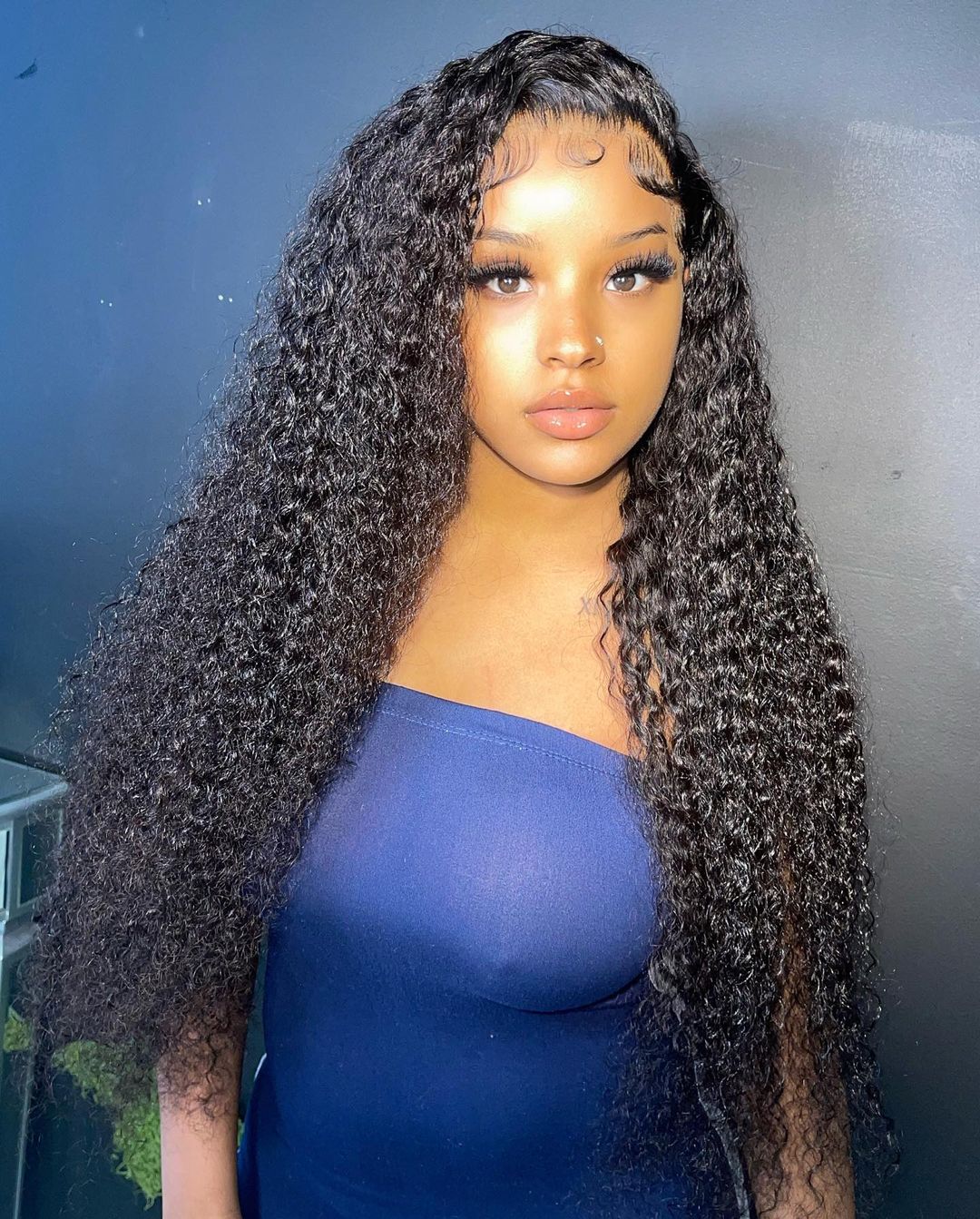 Minice Pre-Bleached Pre-Plucked 13x6 Full HD Lace Water Wave Wig Human Hair