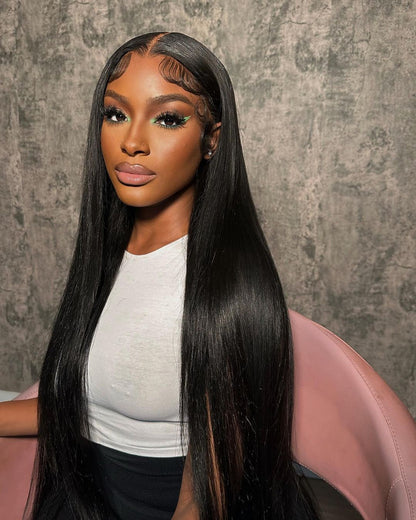 MINICE Straight Wig 13x4 HD Lace Front Wigs Human Hair