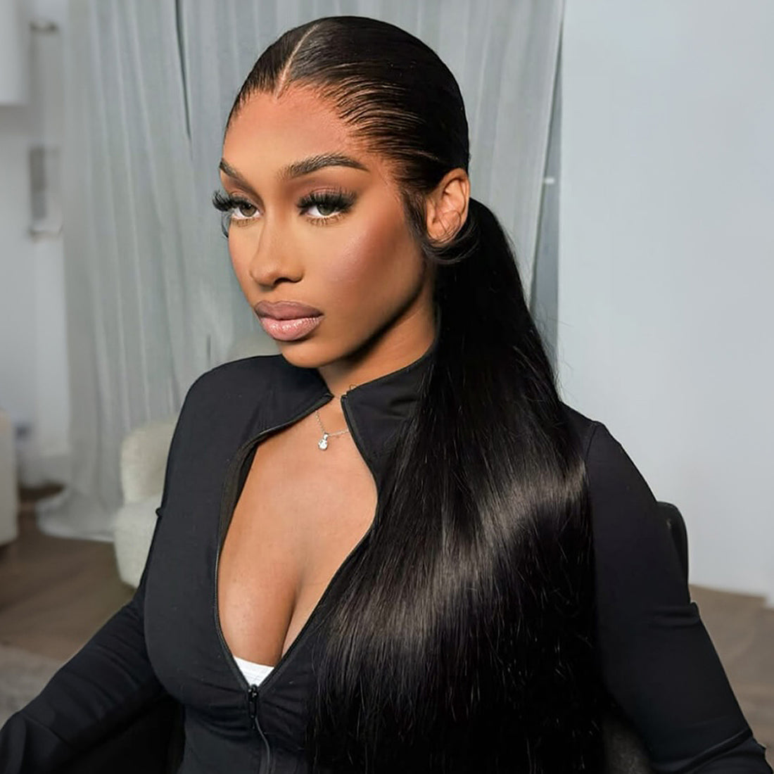Upgraded M-Shaped Hairline 360 HD Lace Frontal Invisi Strap Wig Lagos Hairline Wigs Straight/Body Wave Human Hair