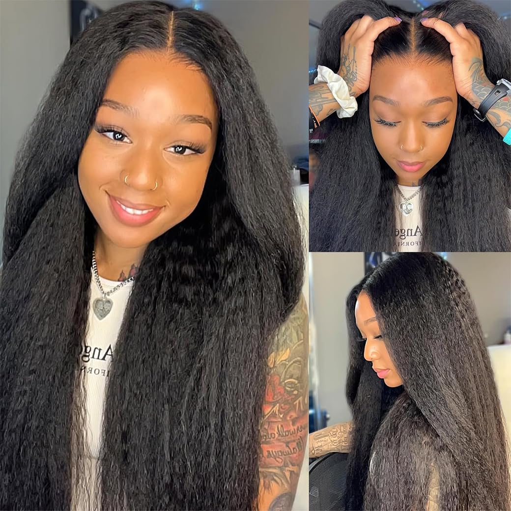 Kinky Straight Bundles 12A 100% Unprocessed Virgin Human Hair 3 Bundles