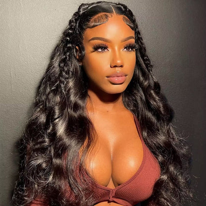 Minice Pre-Cut Lace Body Wave 6x4.6 Glueless HD Lace Wigs Body Wave Human Hair