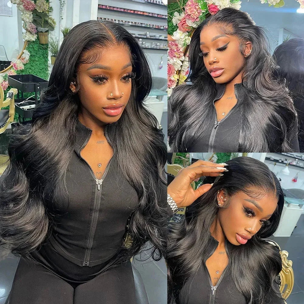 30&quot;=$198 Minice Body Wave 13X4 Lace Front Wig 100% Real Human Hair HD Transparent Lace Wigs For Women Pre Plucked Super Sale