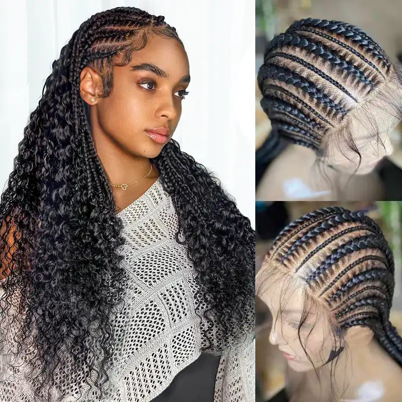 Virgin Human Hair Full Lace Wig Soft Straight Hair Full Scalp Lace Wigs 180% Density Natural Color