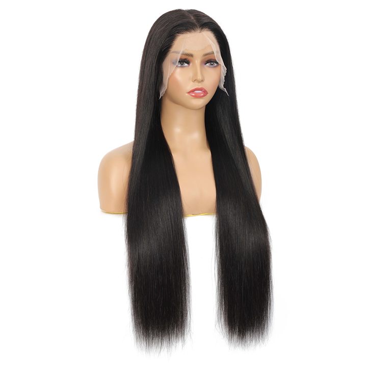 MiNice 13x6 Full HD Lace Human Hair Straight Wigs