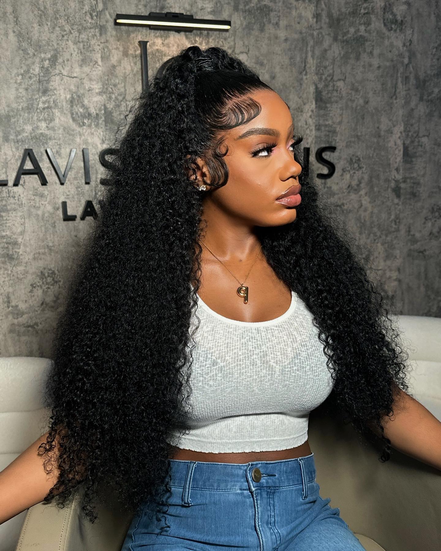 Minice Pre-Everything 13x6 Max Transparent Lace Free Section Deep Wave Wig