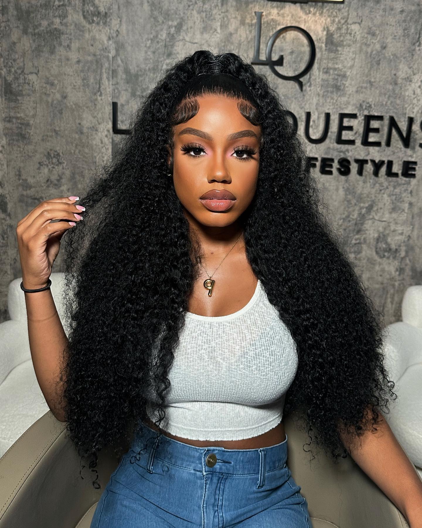 Minice Pre-Everything 13x6 Max Transparent Lace Free Section Deep Wave Wig