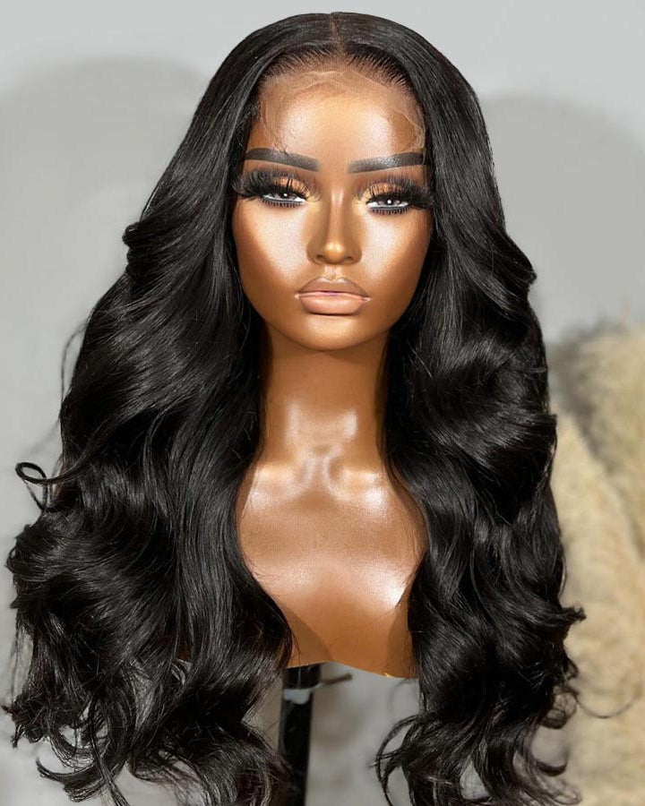 Minice  Ready To Go Glueless Body Wave Pre-cut Pre-pulled Pre-bleached Wig