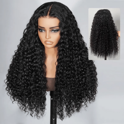 MINICE 13x4 HD Lace Pre-Bleached Invisible Knot Water Wave Human Hair Wigs